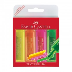 Faber Castell "Textliner 46" zestaw zakreślaczy 4