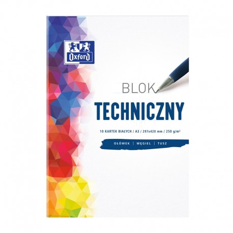 Oxford blok techniczny A-4/10k