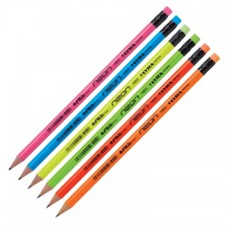 Ołówek z gumką Lyra "Neon"