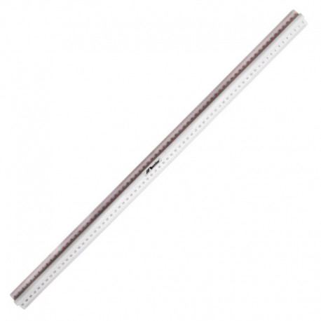 Leniar linijka dwustronna aluminiowa z uchwytem 100 cm