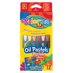Patio "Colorino" pastele olejne okrągłe 12