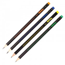Patio "Colorino" ołówek z gumką Gwiazdka