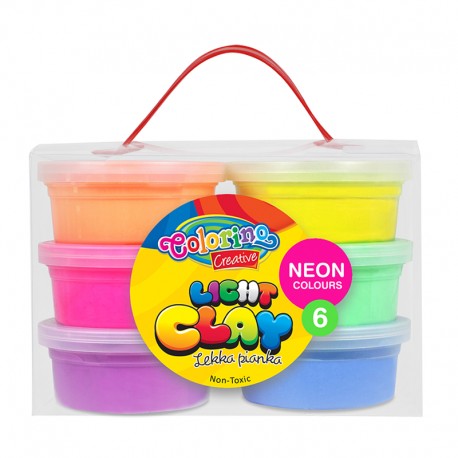 Colorino lekka pianka plastyczna neonowa 6 Colorino lekka pianka plastyczna neonowa 6