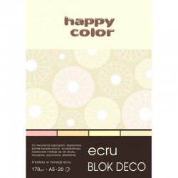 Happy Color blok kreatywny "Ecru" A-5