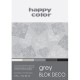 Happy Color blok kreatywny "Grey" A-4