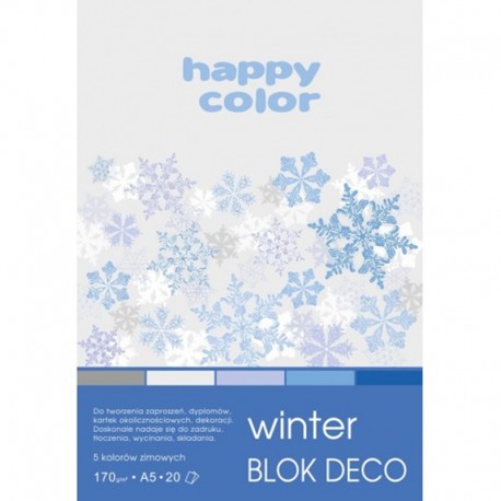 Happy Color blok kreatywny "Winter" A-4