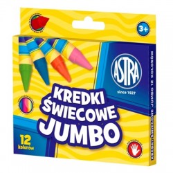 Astra kredki świecowe Jumbo 12