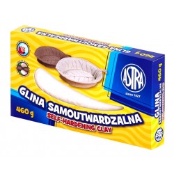 Glina samoutrwardzalna biała Astra 460g