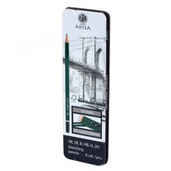 Ołówki do szkicowania Astra "Artea" 6