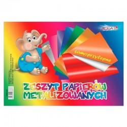 Papier kolorowy metalizowany samoprzylepny Aliga ZPMS-6387