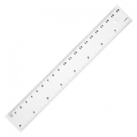 Linijka 20 cm Tetis BL-002 Linijka 20 cm Tetis BL-002