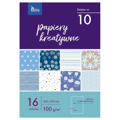 Papiery kreatywne Tetis KB-030-10