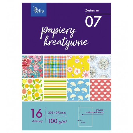 Papiery kreatywne Tetis KB-030-07