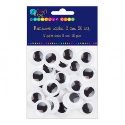 Samoprzylepne ruchome oczka DP Craft KSOC-034