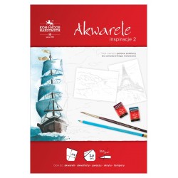 Koh-I-Noor "Akwarele Inspiracje 2" blok A-4/20