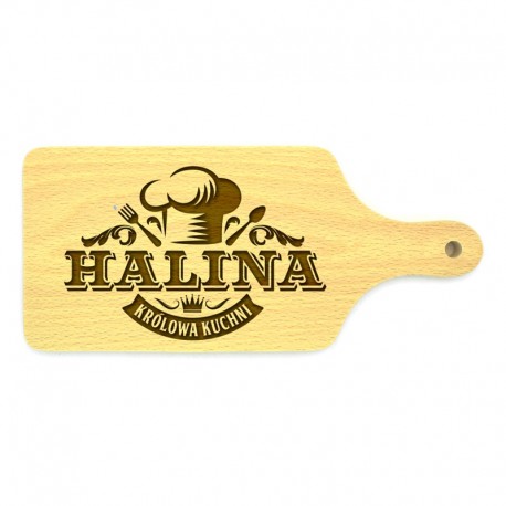 Deska do krojenia imienna "Halina"