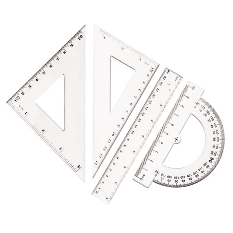 Zestaw geometryczny 20 cm Tetis BL-001-B