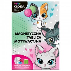 Magnetyczna tablica motywacyjna "Kotki" Kidea