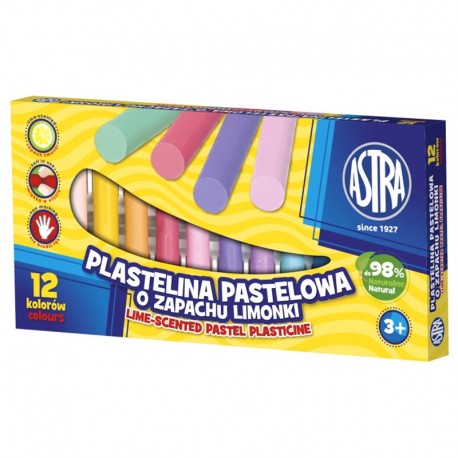 Astra plastelina o zapachu limonki 12 Astra plastelina o zapachu limonki 12