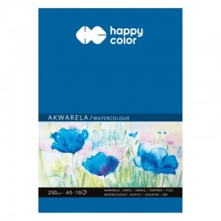 Blok malarski "Akwarela" Happy Color A5/10k