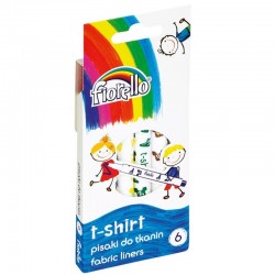 Fiorello "T-Shirt" pisaki do tkanin 6