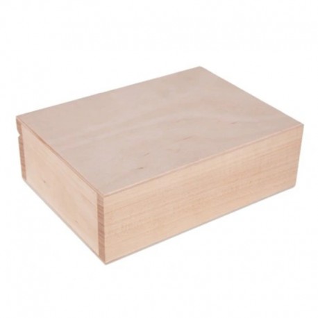 Pudełko drewniane do decoupage 13x13x6