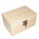 Zestaw 3 pudełek drewnianych do decoupage