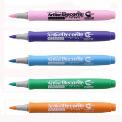 Marker pędzelkowy pastelowy Artline Decorite