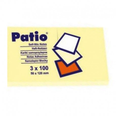 Patio notes samoprzylepny 50x120