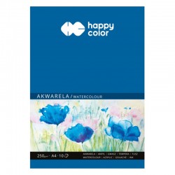 Blok malarski "Akwarela" A-4/10 Happy Color