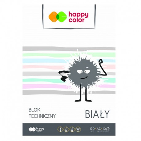 Blok techniczny A-3/10 Happy Color