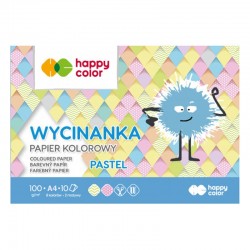 Papier kolorowy "Pastel" A-4/10k Happy Color