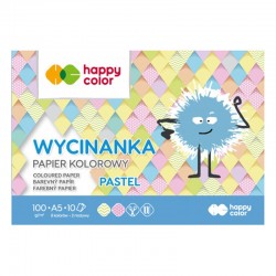 Papier kolorowy "Pastel" A-5/10k Happy Color