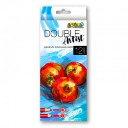 Kredki ołówkowe "Double Artist" 12 Kolori TT-7986