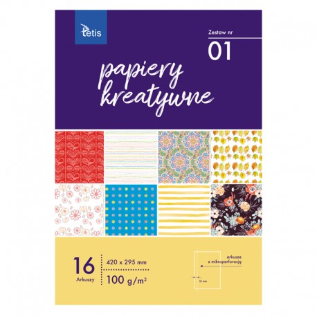 Papiery kreatywne Tetis KB-031-01