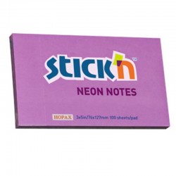 Notes samoprzylepny 76x127 "Neon" Stick`n
