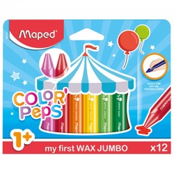 Kredki świecowe "Jumbo Color Peps" Maped 861311