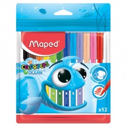 Flamastry 12 "Color Peps Ocean" Maped 845720