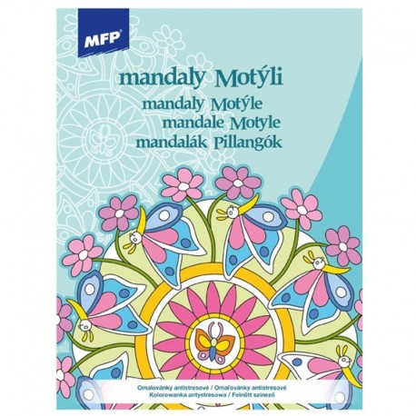 Kolorowanka antystresowa "Mandale-Motyle" MFP 5301070