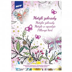 Kolorowanka antystresowa "Motyle w Ogrodzie" MFP 5301079