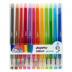 Długopisy żelowe 12 Fiorello
