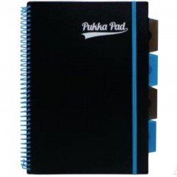 Kołozeszyt "Project Book Black Neon" Pukka Pad