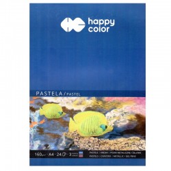 Blok do pasteli A4/24k Happy Color
