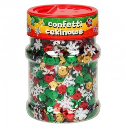 Confetti cekinowe "Świąteczny Mix" Astra 100g