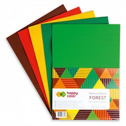 Tektura falista "Forest" A-4 Happy Color