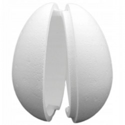 Jajko styropianowe rozkładane 15,5 cm