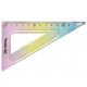 Zestaw geometryczny 20 cm " Flexi Pastel" Colorino PTR-03270