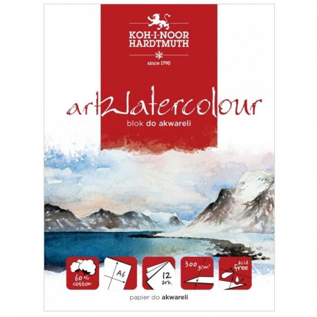 Blok do akwareli A6/12k Koh-I-Noor "Art Watercolor"