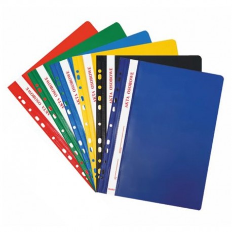 Skoroszyt Akta Osobowe PP A-4 z europerforacja