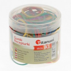 Gumki recepturki 40 g Titanum 313931